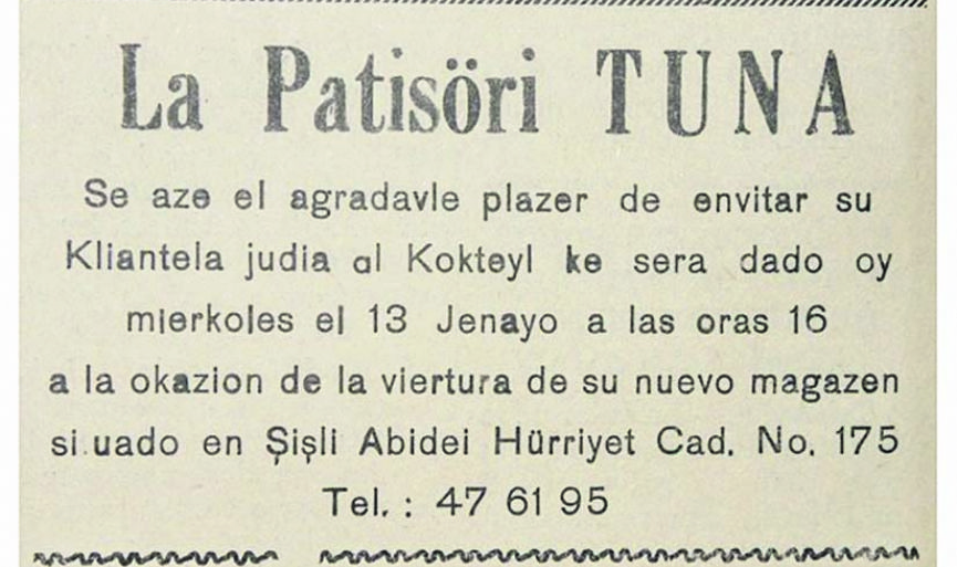 Once Upon a Time Jewish Life in Istanbul, in Ladino Ads  2