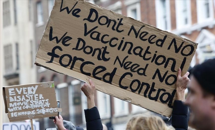 Aşı karşıtlarına: Sorumluluk almadan özgürlük olmaz